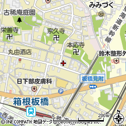 神奈川県小田原市板橋692周辺の地図