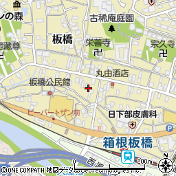 神奈川県小田原市板橋636周辺の地図