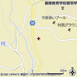 長野県下伊那郡根羽村261周辺の地図
