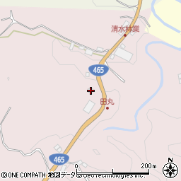 千葉県夷隅郡大多喜町堀切285周辺の地図