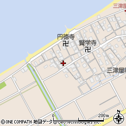 滋賀県彦根市三津屋町1133周辺の地図