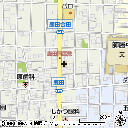 ワークマン名古屋師勝店周辺の地図