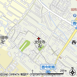 滋賀県彦根市西今町612周辺の地図