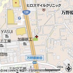 静岡県富士宮市万野原新田3596-1周辺の地図