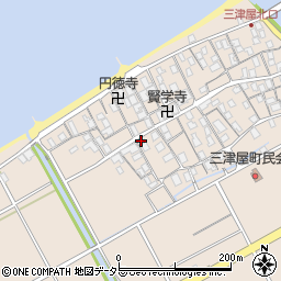 滋賀県彦根市三津屋町1097周辺の地図
