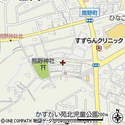 愛知県春日井市熊野町1350-36周辺の地図