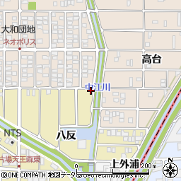 愛知県北名古屋市片場八反41周辺の地図