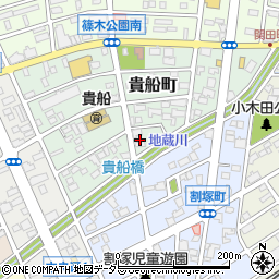 愛知県春日井市貴船町140周辺の地図