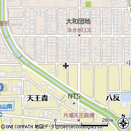 愛知県北名古屋市片場天王森60周辺の地図