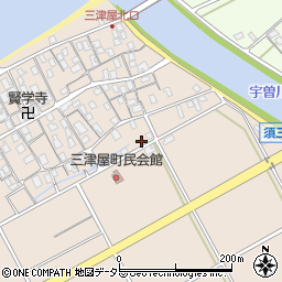 滋賀県彦根市三津屋町1435周辺の地図