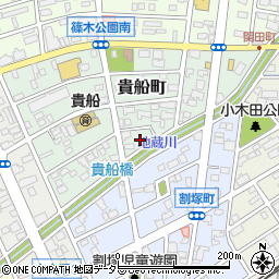 愛知県春日井市貴船町139周辺の地図