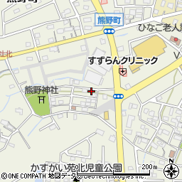 愛知県春日井市熊野町1350-45周辺の地図