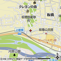 神奈川県小田原市板橋568-2周辺の地図