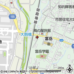 ヤクルト　富士岡センター周辺の地図