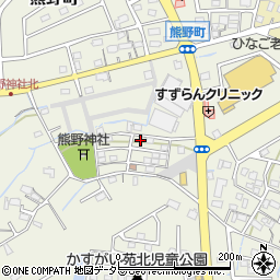 愛知県春日井市熊野町1350-50周辺の地図
