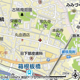 神奈川県小田原市板橋679周辺の地図