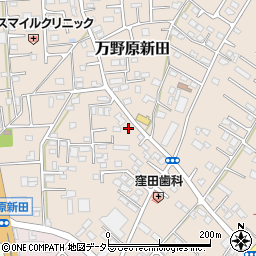 静岡県富士宮市万野原新田3573-3周辺の地図