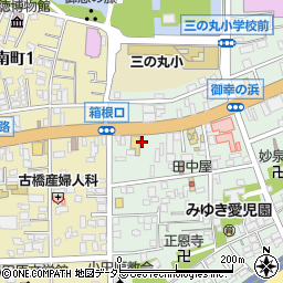 ジャノメミシン小田原店周辺の地図