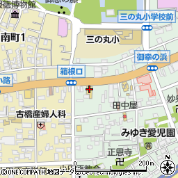 アクサ生命保険株式会社　小田原営業所周辺の地図