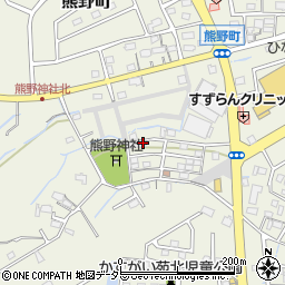 愛知県春日井市熊野町1350-55周辺の地図