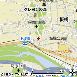 神奈川県小田原市板橋568-1周辺の地図