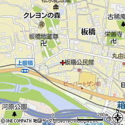 神奈川県小田原市板橋202周辺の地図