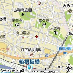 神奈川県小田原市板橋674周辺の地図