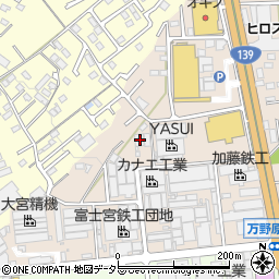 静岡県富士宮市万野原新田3698-1周辺の地図