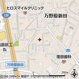 静岡県富士宮市万野原新田3569周辺の地図