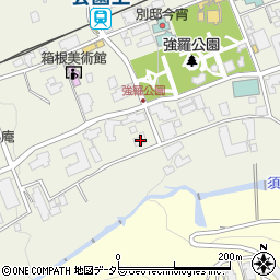 神奈川県足柄下郡箱根町強羅1300-83周辺の地図