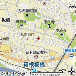 神奈川県小田原市板橋669周辺の地図