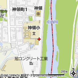 愛知県春日井市神領町1丁目1周辺の地図