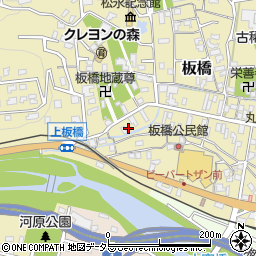 神奈川県小田原市板橋571周辺の地図