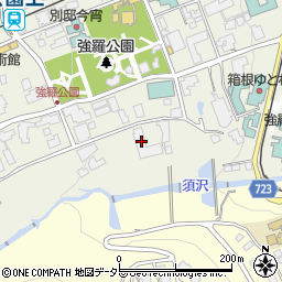 神奈川県足柄下郡箱根町強羅1300-73周辺の地図