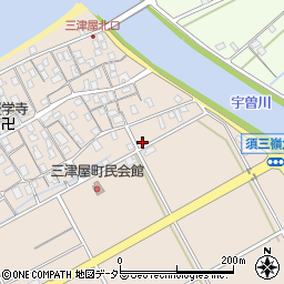 滋賀県彦根市三津屋町1417周辺の地図