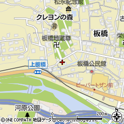神奈川県小田原市板橋569周辺の地図