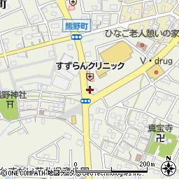 愛知県春日井市熊野町1441-4周辺の地図
