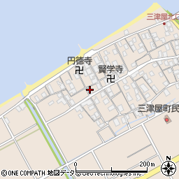 滋賀県彦根市三津屋町1138周辺の地図