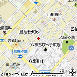 川口屋化粧品店周辺の地図