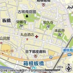 神奈川県小田原市板橋666周辺の地図
