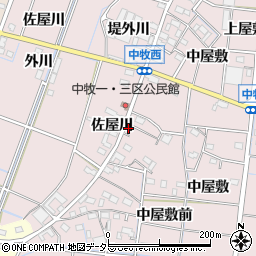 愛知県稲沢市祖父江町中牧堤外川1683周辺の地図