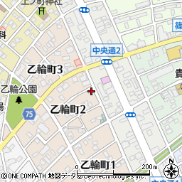 愛知県春日井市乙輪町2丁目92周辺の地図