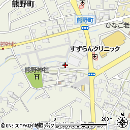 愛知県春日井市熊野町1350-63周辺の地図