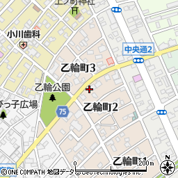 愛知県春日井市乙輪町2丁目57周辺の地図