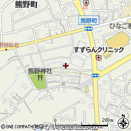 愛知県春日井市熊野町1350-64周辺の地図