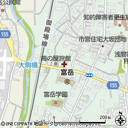 静岡県御殿場市大坂317周辺の地図