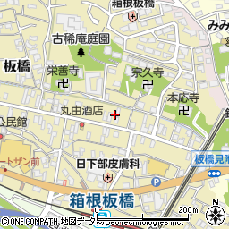 神奈川県小田原市板橋699周辺の地図