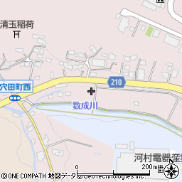 愛知県瀬戸市穴田町638周辺の地図