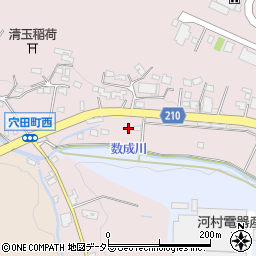 愛知県瀬戸市穴田町636周辺の地図