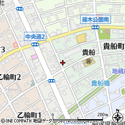 愛知県春日井市貴船町47周辺の地図